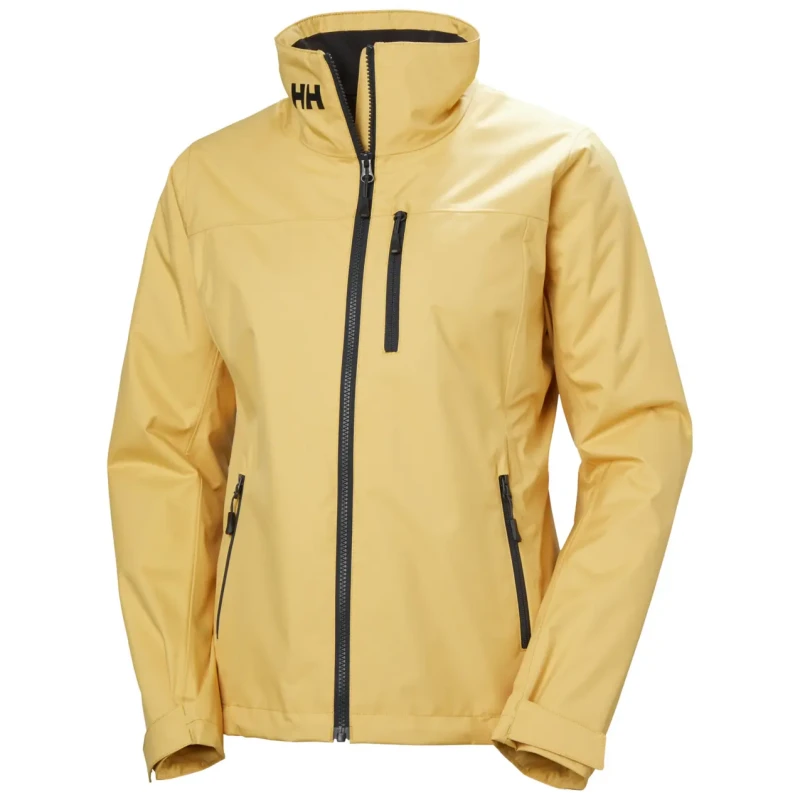 Image of Helly Hansen Womens waterproof jacket Helly Hansen Crew 2 Jaune Female 2XL