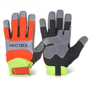 Image of Mecdex Functional Plus Impact Mechanics Glove 2XL Ref MECFS 713XXL Up