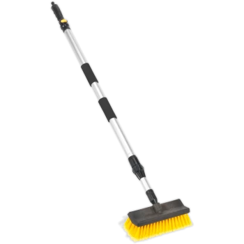 Image of Sealey Flo Thru Telescopic Wash Brush