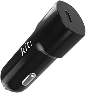 image of KIT USB C Port Car Charger Black