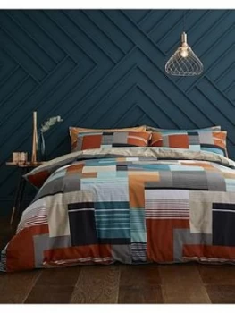Image of Content By Terence Conran Conran Horizon Duvet Set - Db