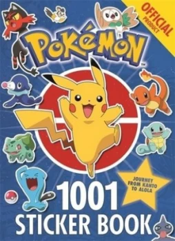 Image of The Official Pokmon 1001 Sticker Book by Pokmon