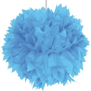 image of Pompom Decoration Light Blue