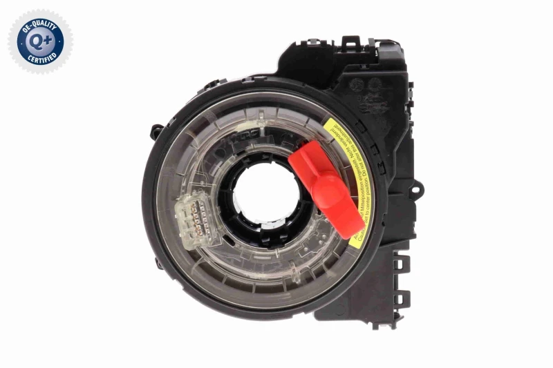 Image of Clock spring for steering wheel VEMO V10-72-0053