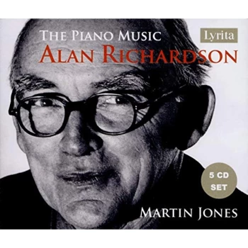 image of Martin Jones (piano) - Alan Richardson: The Piano Music CD