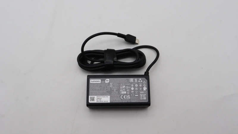 Image of Lenovo 5A11J62092 power adapter/inverter Indoor 65 W Black