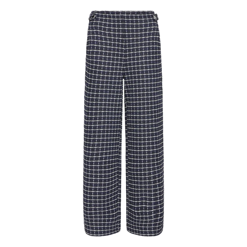 Image of Ichi Womens Trousers Ichi Kate Cloule Bleu Female XL