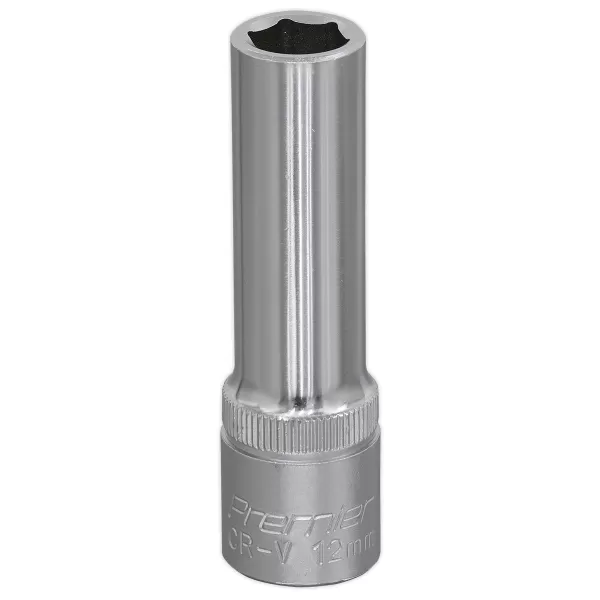 image of Genuine SEALEY S1212D WallDrive&#174; Socket 12mm Deep 1/2Sq Drive