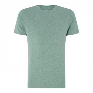 Image of Farah Vintage Denny Marl T Shirt - Clay Marl 338