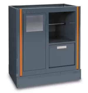 Image of Beta Tools C55 MS Fixed Service Module With Waste Bin & Paper Roll Holder
