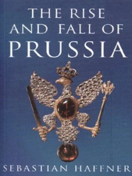 Image of The Rise and Fall of Prussia by Sebastian Haffner Paperback