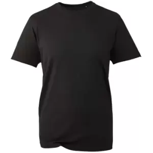 Image of Anthem Mens Organic T-Shirt (5XL) (Black)