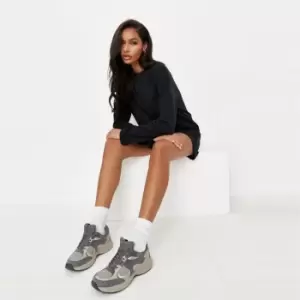 Image of Missguided Basic Tshirt Dress - Black