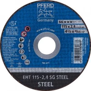 image of PFERD Sg Steel 61340222 Cutting disc (straight) 115mm 22.23mm 25 pc(s)