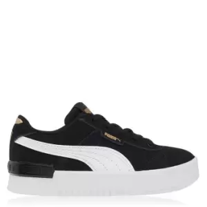 Puma Jada Suede Child Girls Trainers - Black