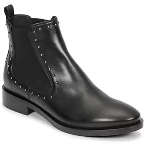 Image of Geox BROGUE womens Low Ankle Boots in Black,4,5,6,7