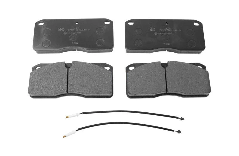 Image of DT Spare Parts 2.94070 Brake pad set Rear Axle Brake Pad Set,disc brake (402)