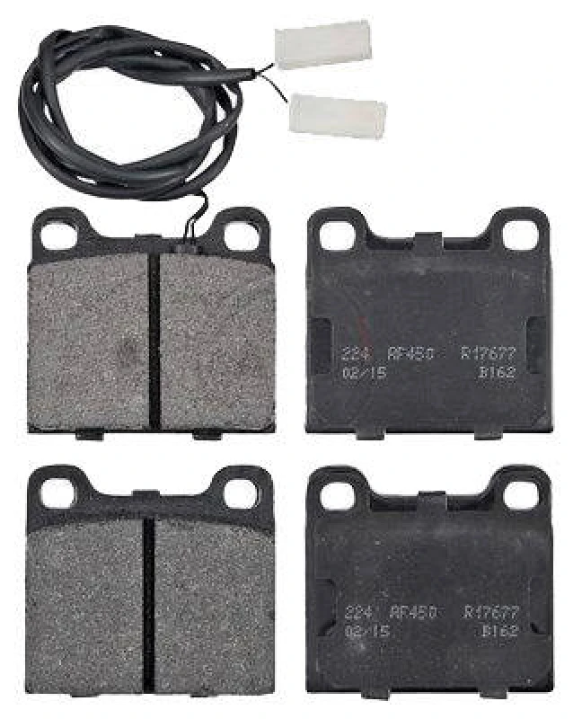 Image of A.B.S. 36005 Brake pad set with integrated wear sensor Brake Pad Set,disc brake (402)