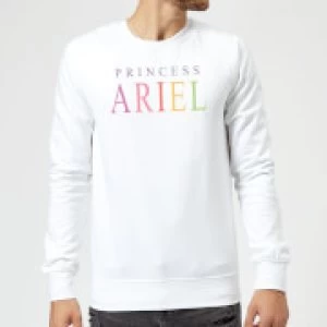 Image of Disney The Little Mermaid Princess Ariel Sweatshirt - White