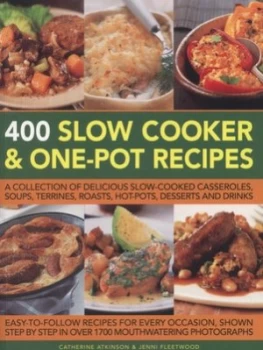 Image of 400 Slow Cooker and One-Pot Recipes by Catherine Atkinson Paperback