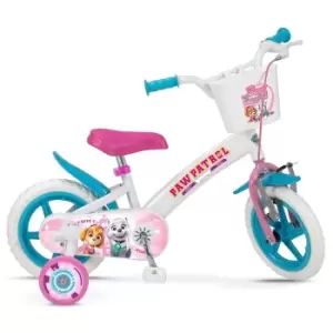 image of Toimsa Paw Patrol 12" Bicycle - White