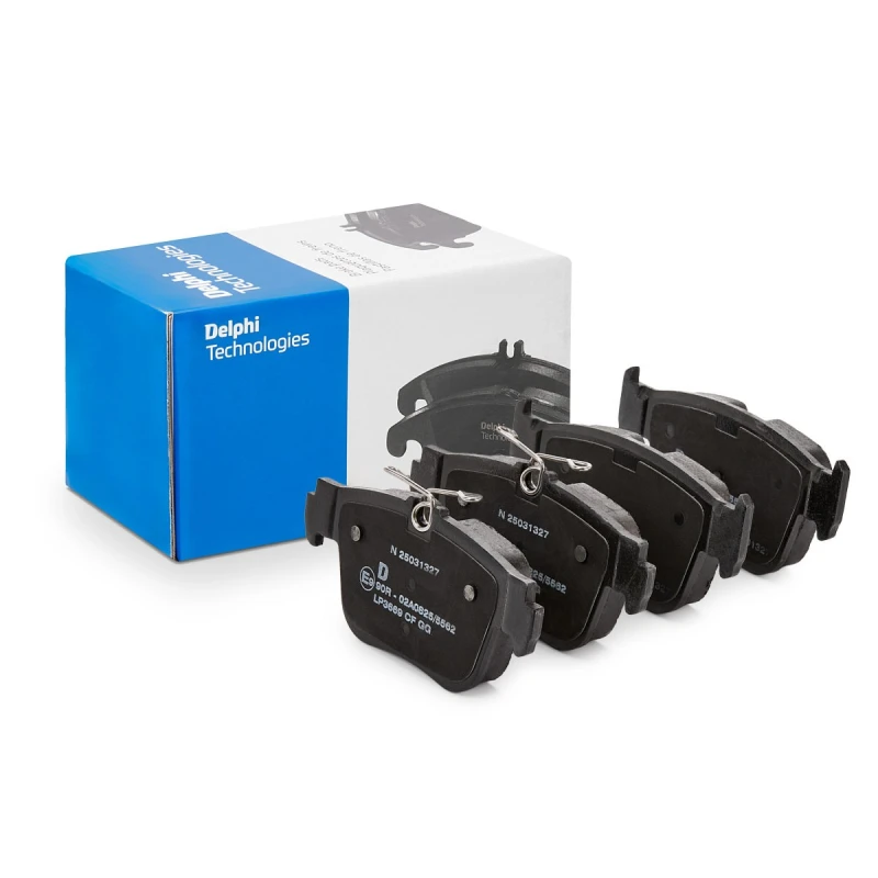 Image of DELPHI Brake pad set DELPHI LP3669