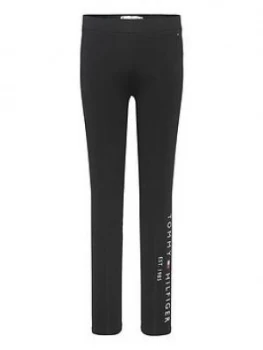 Image of Tommy Hilfiger Girls Essential High Waist Legging - Black