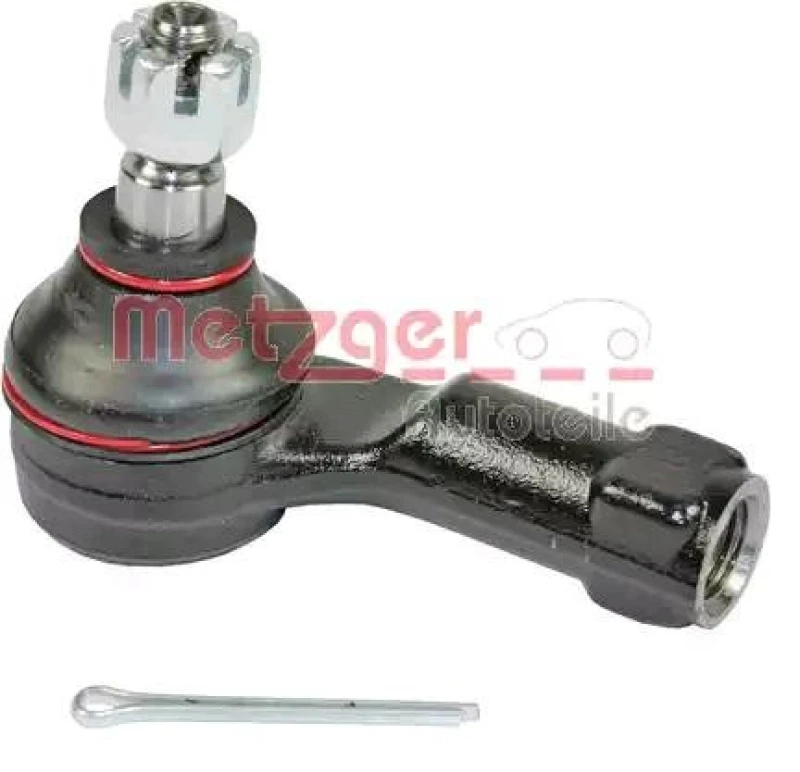 Image of METZGER 54049201 Track rod end COMPETENCE KIT, Front Axle Left Tie Rod End (914)