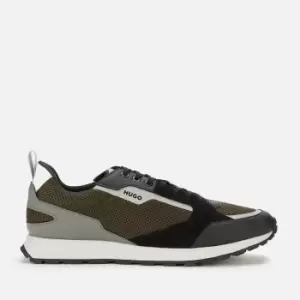 Image of HUGO Mens Icelin Runn Trainers - Black - UK 8