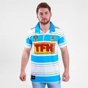 Image of Classic Sportswear Gold Coast Titans Rugby Shirt Mens - Cyan