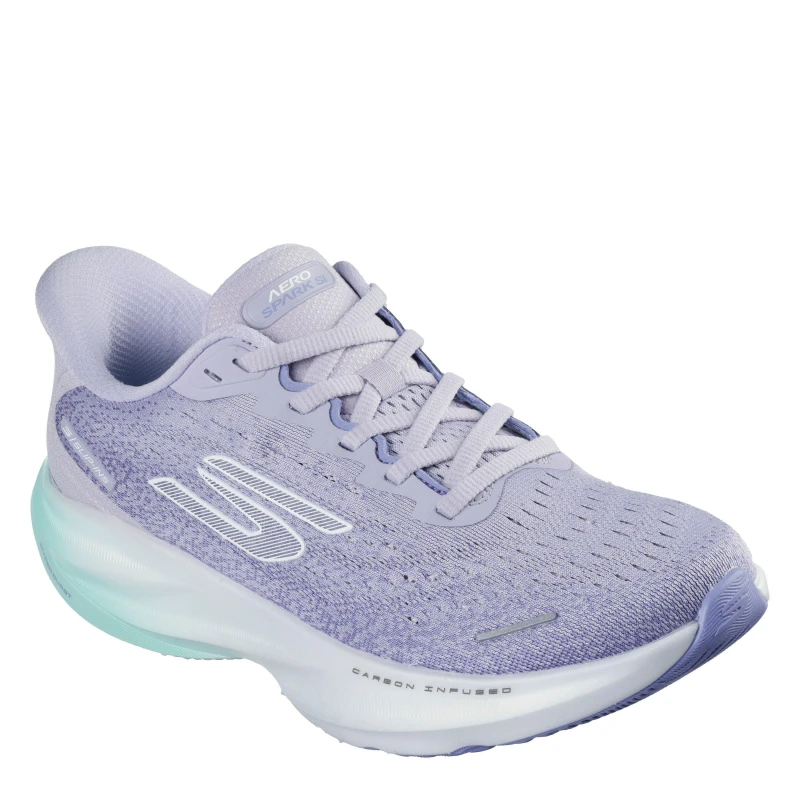 Image of Skechers Aero Spark Running Shoes Purple/Aqua female 5 (38)