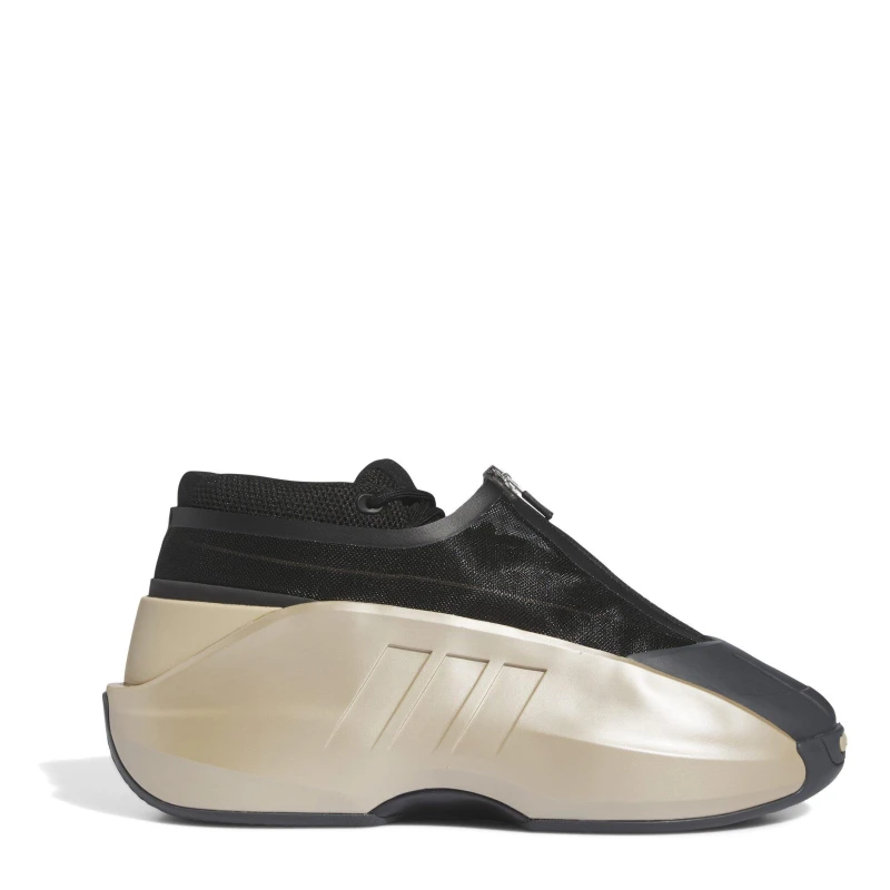 Image of adidas Kids Crazy Junior Basketball Trainers Gold Met male 3.5 (36)