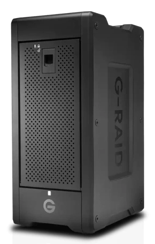 Image of SanDisk SanDisk G-RAID SHUTTLE 8 disk array 208 TB Desktop Black SDPH48H-208T-MBAAB