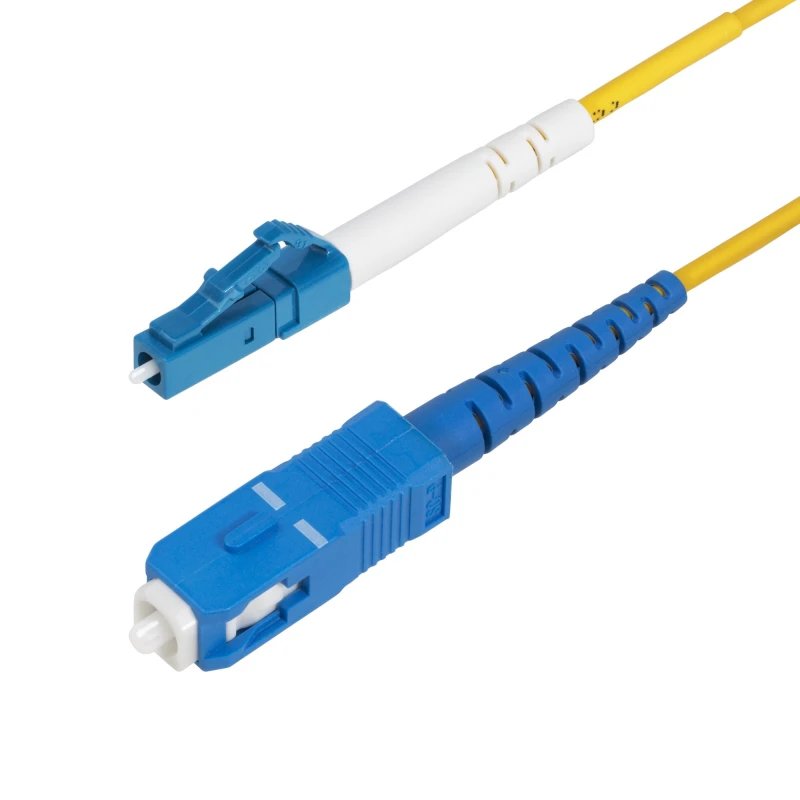Image of StarTech.com 5m LC to SC OS2 Fiber Cable SPSMLCSC-OS2-5M