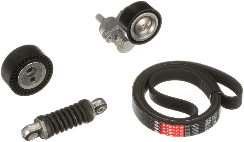 Image of GATES K016PK1750 V-ribbed belt set FleetRunner Micro-V Stretch Fit PEUGEOT: 306 Hatchback, CITROEN: Berlingo / Berlingo First I Van V-Ribbed Belt