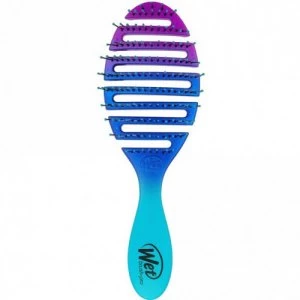 image of WetBrush Flex Dry Hair Brush Teal Ombre