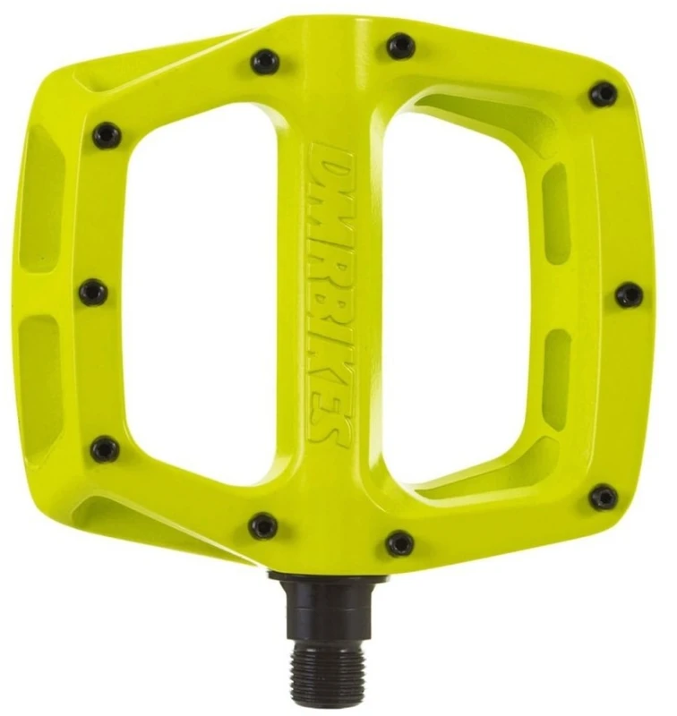 Image of DMR V8 Flat Pedals One Size LemLime - Cycles UK
