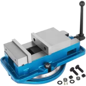 Image of VEVOR 5" ACCU Lock Down Vise Precision Milling Vice 5" Jaw Width Drill Press Vise Milling Drilling Machine Bench Clamp Clamping Vice with 360