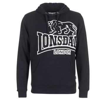 image of Lonsdale TADLEY mens Sweatshirt in Black - Sizes S,M,L,XL,XXL