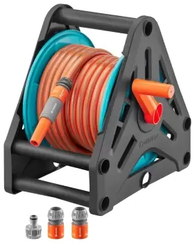 Image of Gardena Basic Hose Reel Set - 20m