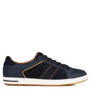 Image of Dune London True Stripe Panel Trainers - Blue
