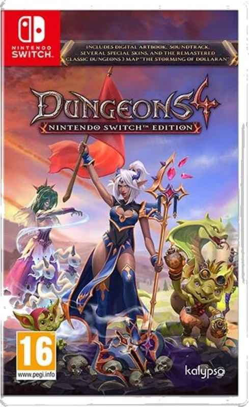 Image of Dungeons 4 Nintendo Switch Edition Nintendo Switch Game