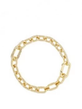 image of All We Are All We Are Orion Star Pave Chain Bracelet