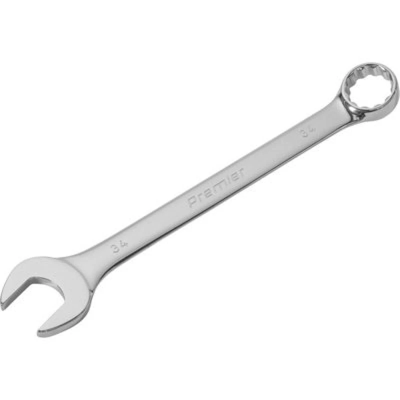 Image of Loops 34mm EXTRA LARGE Combination Spanner - Open Ended & 12 Point Metric Ring Wrench Multi