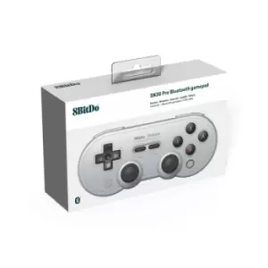 image of 8Bitdo SN30 Pro Gamepad - Grey