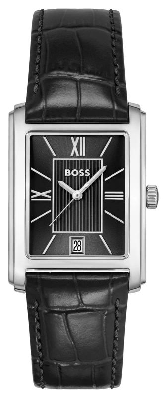 Image of BOSS 1514277 PRINCIPLE DRESS (28mm) Black Dial / Black Watch