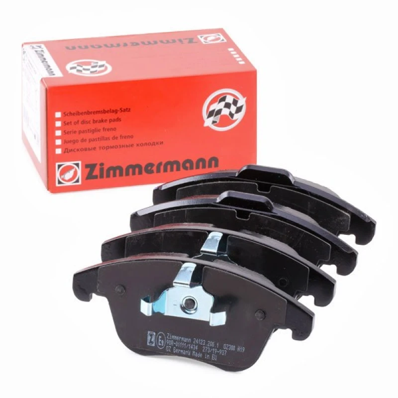 Image of ZIMMERMANN 24123.200.1 Brake pad set Front Axle, Photo corresponds to scope of supply Brake Pad Set,disc brake (402)
