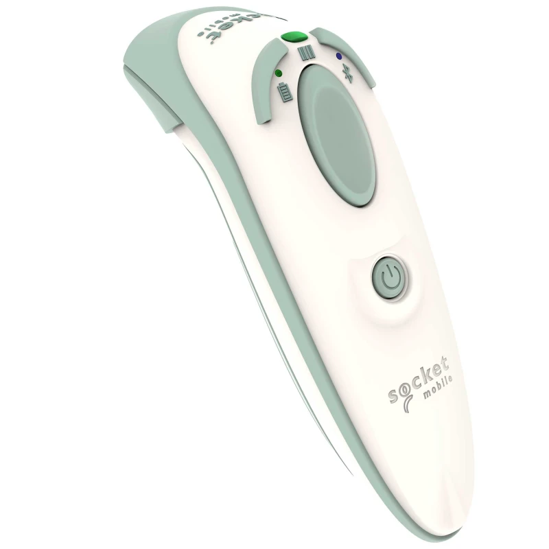 Image of Socket Mobile DuraScan D745 Handheld bar code reader 1D/2D Green. Whit