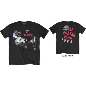 Image of The Cure - The Prayer Tour 1989 Unisex X-Large T-Shirt - Black
