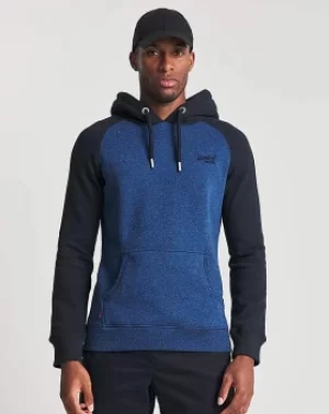 image of Superdry Vintage Logo Baseball Hoodie